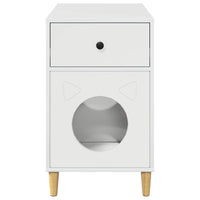 Casa per Gatti Bianco Lucido 72 x 42.5 x 70 cm 8000684