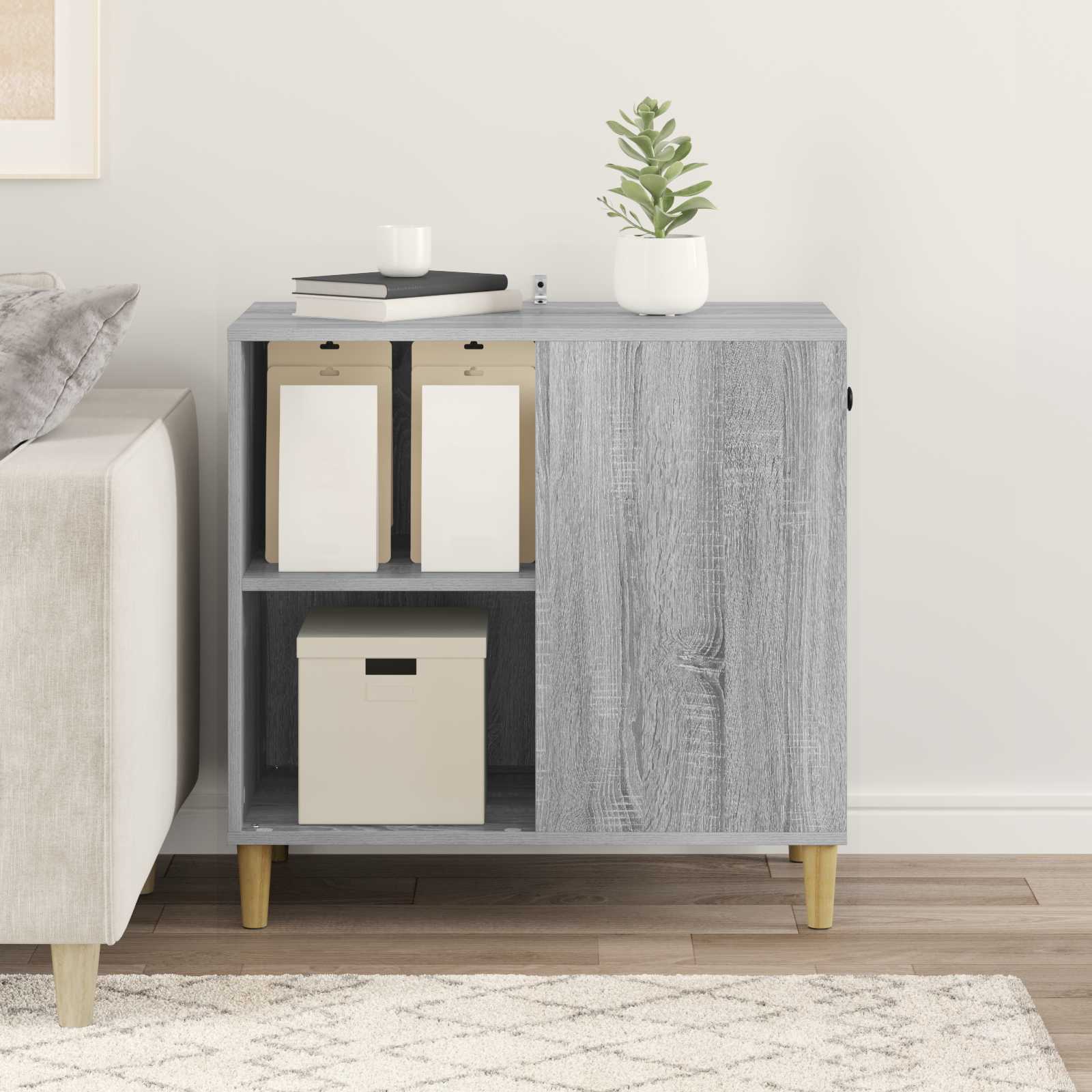 Casa per Gatti Grigio Sonoma 72 x 42.5 x 70 cm 8000686