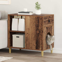 Casa per Gatti Legno vecchio 72 x 42.5 x 70 cm 8000687