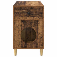 Casa per Gatti Legno vecchio 72 x 42.5 x 70 cm 8000687