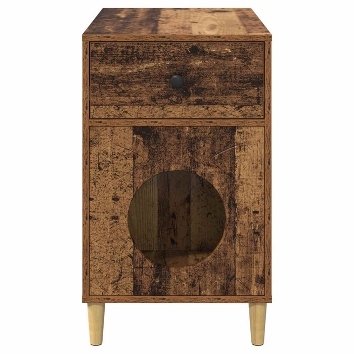 Casa per Gatti Legno vecchio 72 x 42.5 x 70 cm 8000687