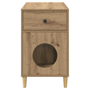 Casa per Gatti Rovere Artigianale 72 x 42.5 x 70 cm 8000688