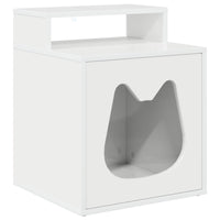Casa per Gatti Bianco Lucido 42.5 x 40 x 52.5 cm 8000693