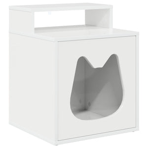 Casa per Gatti Bianco Lucido 42.5 x 40 x 52.5 cm 8000693