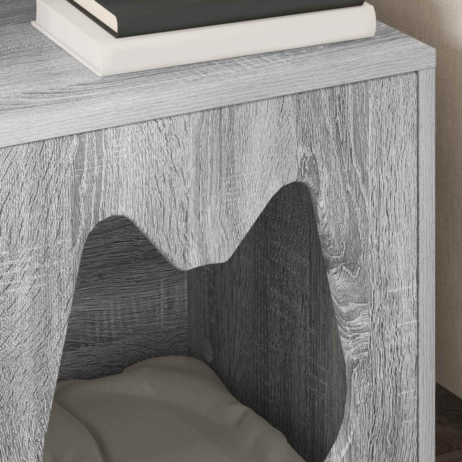 Casa per Gatti Grigio Sonoma 42.5 x 40 x 52.5 cm 8000695