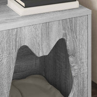 Casa per Gatti Grigio Sonoma 42.5 x 40 x 52.5 cm 8000695