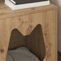 Casa per Gatti Rovere Artigianale 42.5 x 40 x 52.5 cm 8000697