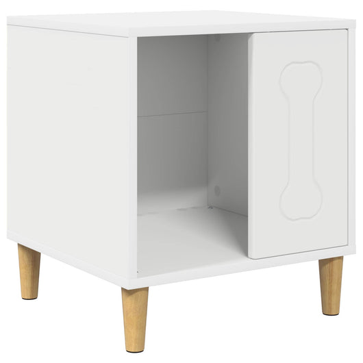 Cuccia per cani Bianco 44 x 42 x 49 cm Legno multistrato 8000698