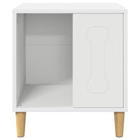 Cuccia per cani Bianco 44 x 42 x 49 cm Legno multistrato 8000698