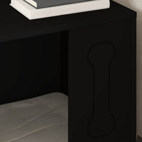 Cuccia per cani Nero 44 x 42 x 49 cm Legno multistrato 8000699