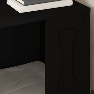 Cuccia per cani Nero 44 x 42 x 49 cm Legno multistrato 8000699