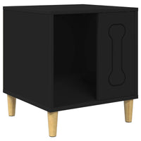 Cuccia per cani Nero 44 x 42 x 49 cm Legno multistrato 8000699