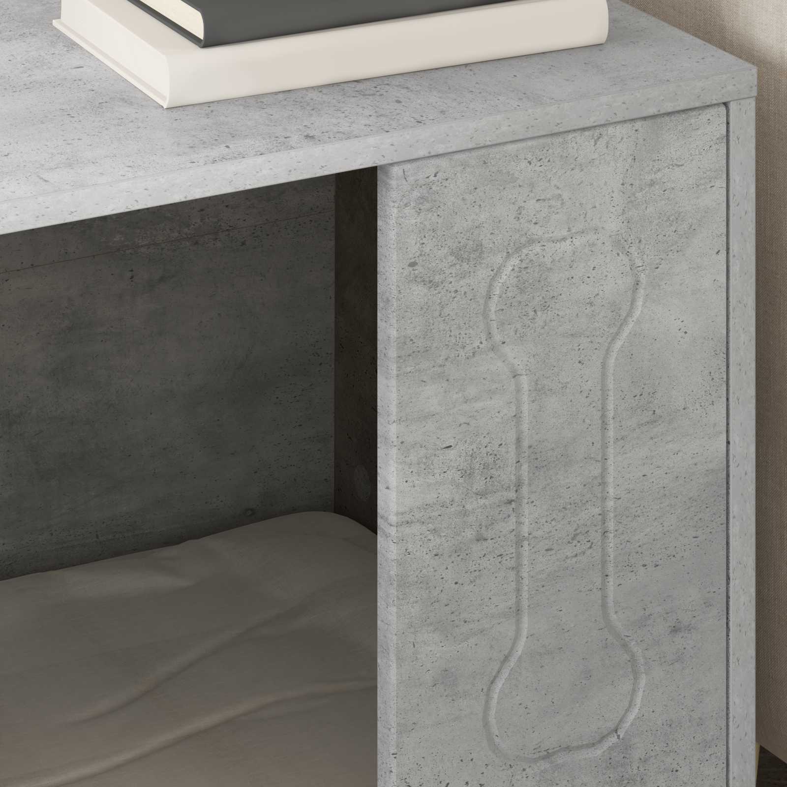 Cuccia per cani Calcestruzzo 44 x 42 x 49 cm Legno multistrato 8000701