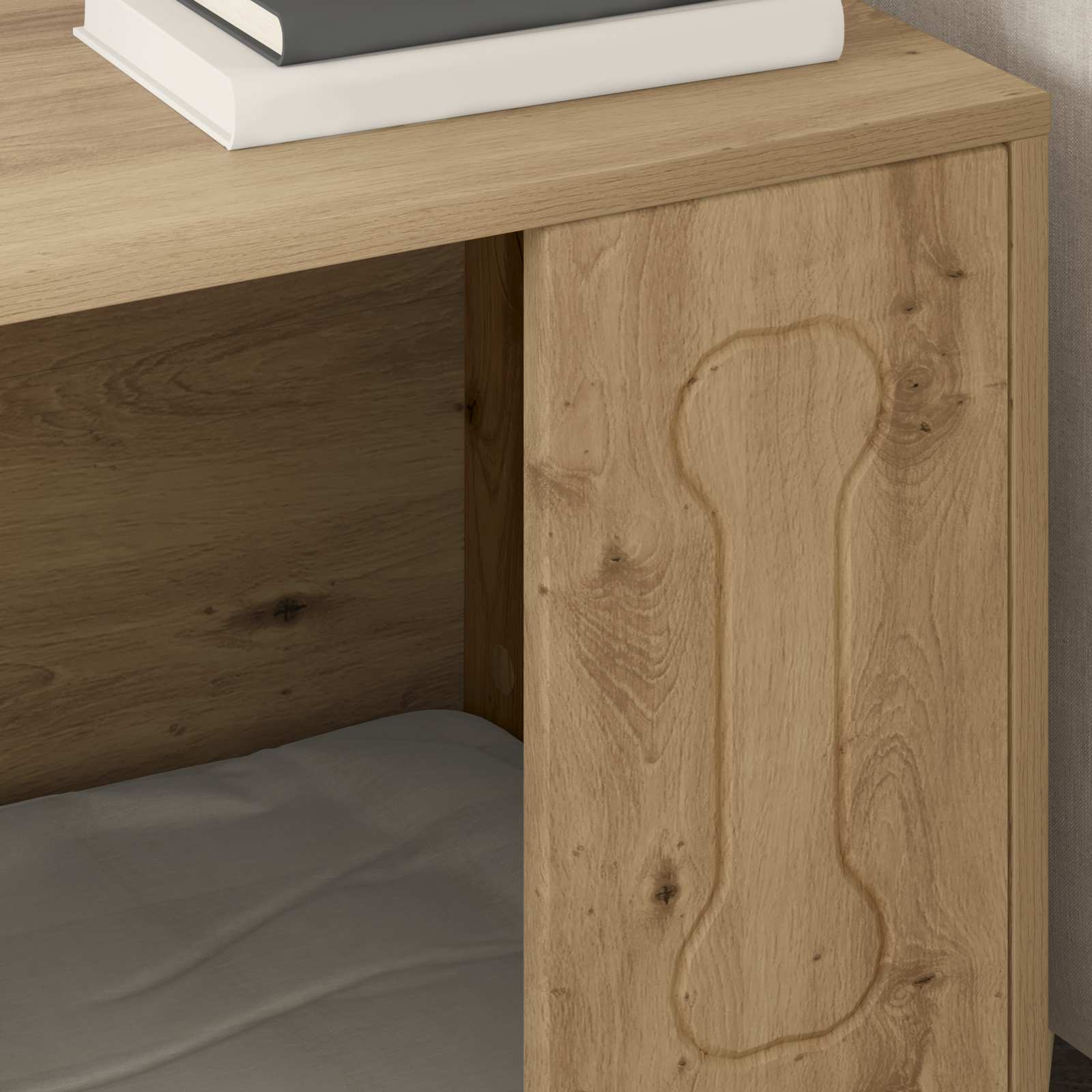 Cuccia per cani Rovere Artigianale 44 x 42 x 49 cm 8000706