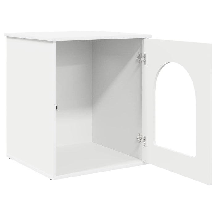 Casa per Gatti Bianco 53 x 52 x 60 cm Legno multistrato 8000707