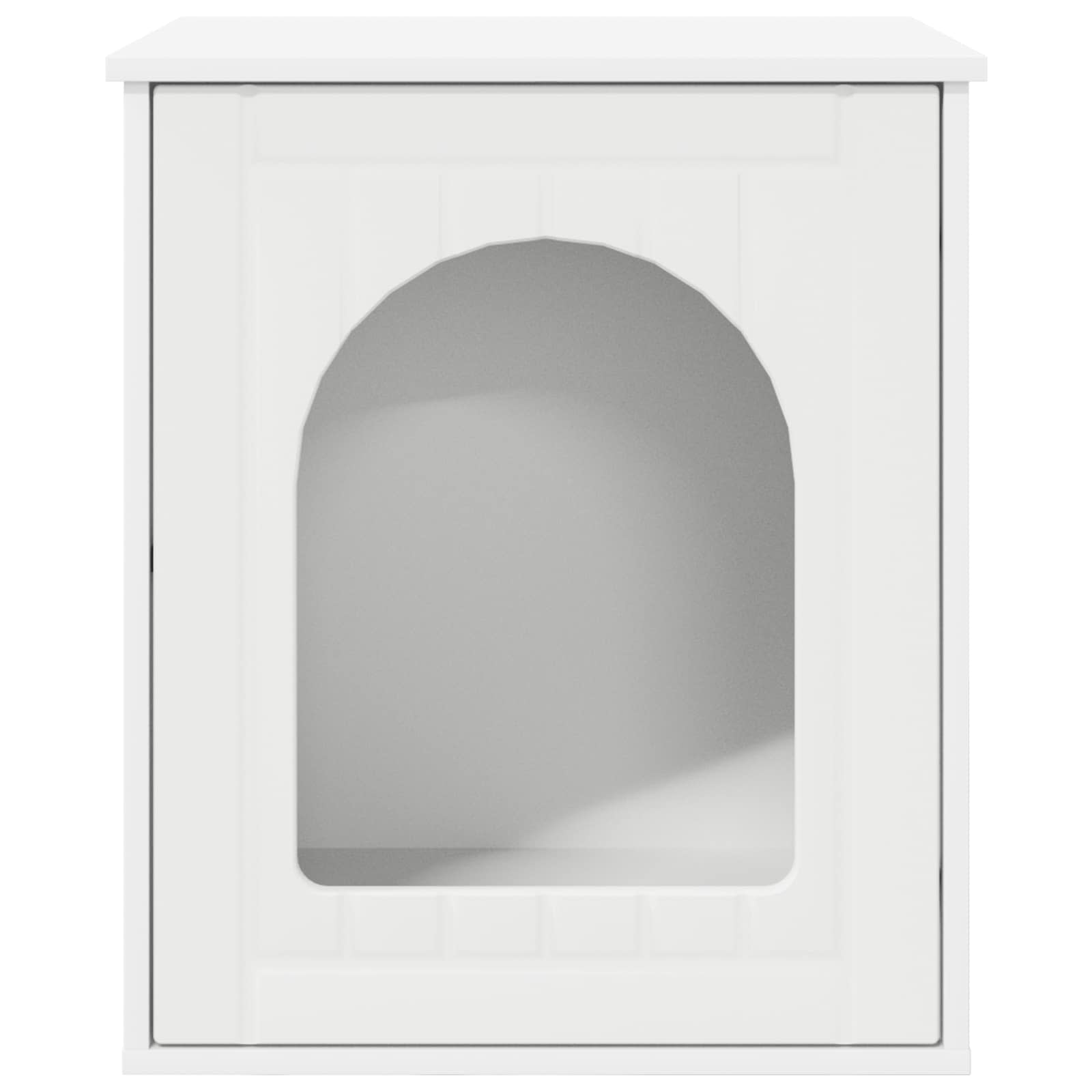 Casa per Gatti Bianco 53 x 52 x 60 cm Legno multistrato 8000707