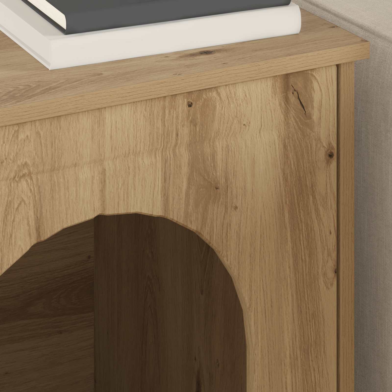 Casa per Gatti Rovere Artigianale 53 x 52 x 62 cm 8000715