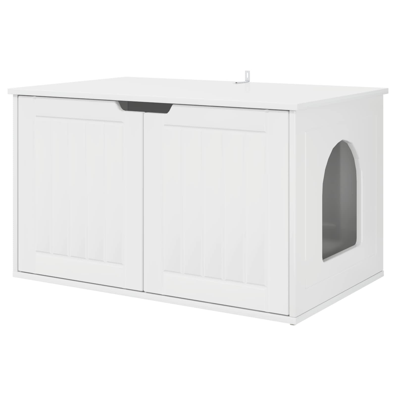 Casa per Gatti Bianco Lucido 85 x 55 x 53,5 cm 8000720