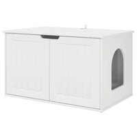 Casa per Gatti Bianco Lucido 85 x 55 x 53,5 cm 8000720