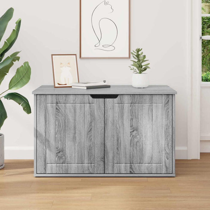 Casa per Gatti Grigio Sonoma 85 x 55 x 53,5 cm 8000722