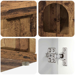 Casa per Gatti Legno vecchio 85 x 55 x 53,5 cm 8000723