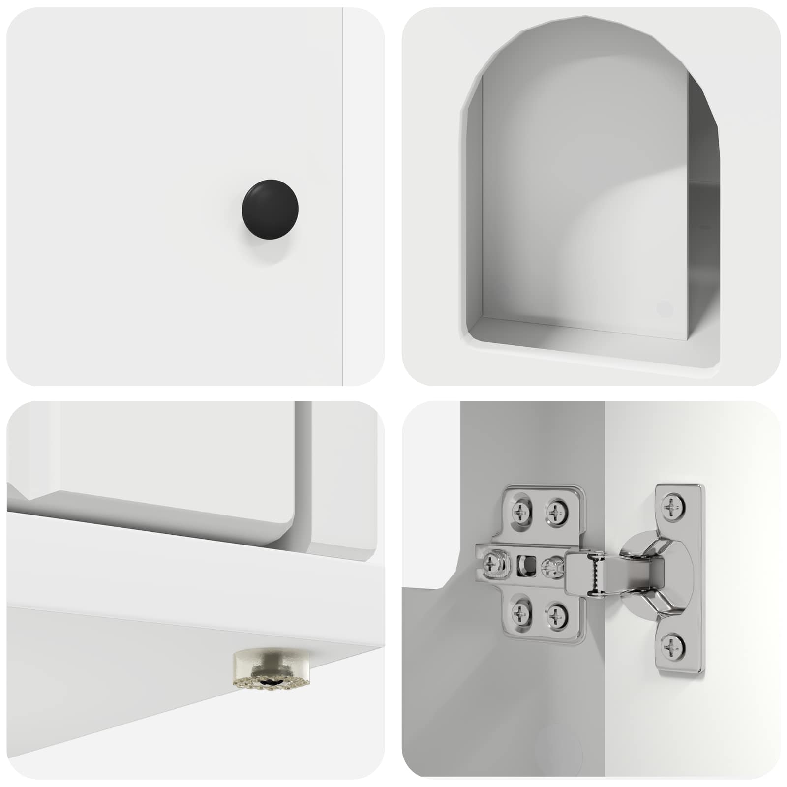 Casa per Gatti Bianco 85 x 55 x 50,5 cm Legno multistrato 8000725