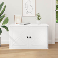 Casa per Gatti Bianco 85 x 55 x 50,5 cm Legno multistrato 8000725