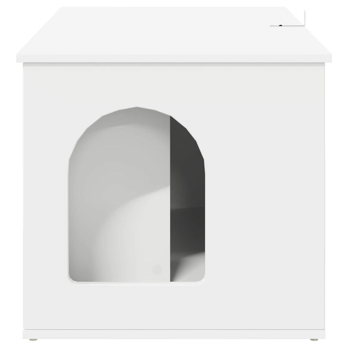 Casa per Gatti Bianco 85 x 55 x 50,5 cm Legno multistrato 8000725