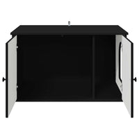Casa per Gatti Nero 85 x 55 x 50,5 cm Legno multistrato 8000726