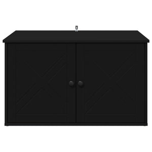 Casa per Gatti Nero 85 x 55 x 50,5 cm Legno multistrato 8000726