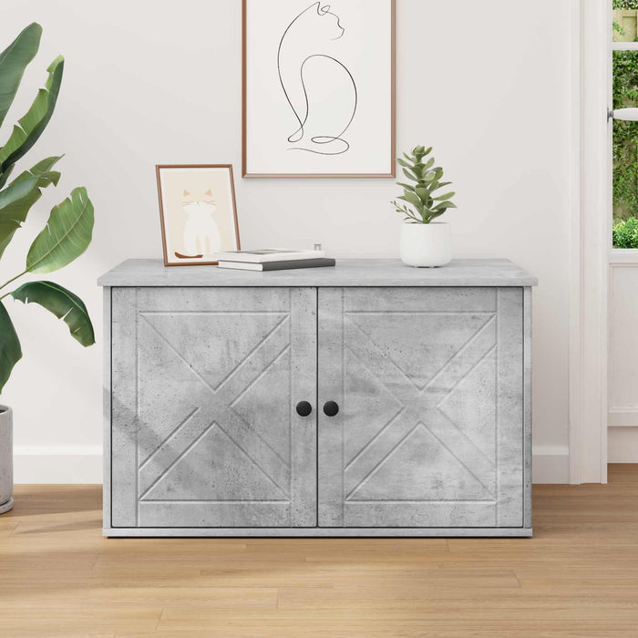 Casa per Gatti Calcestruzzo 85 x 55 x 50 cm Legno multistrato 8000728