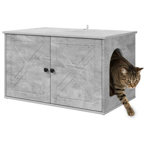 Casa per Gatti Calcestruzzo 85 x 55 x 50 cm Legno multistrato 8000728