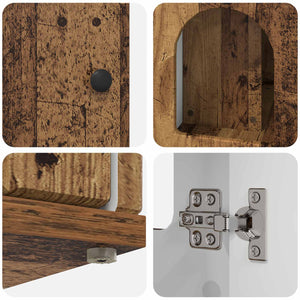 Casa per Gatti Legno vecchio 85 x 55 x 50 cm Legno multistrato 8000732