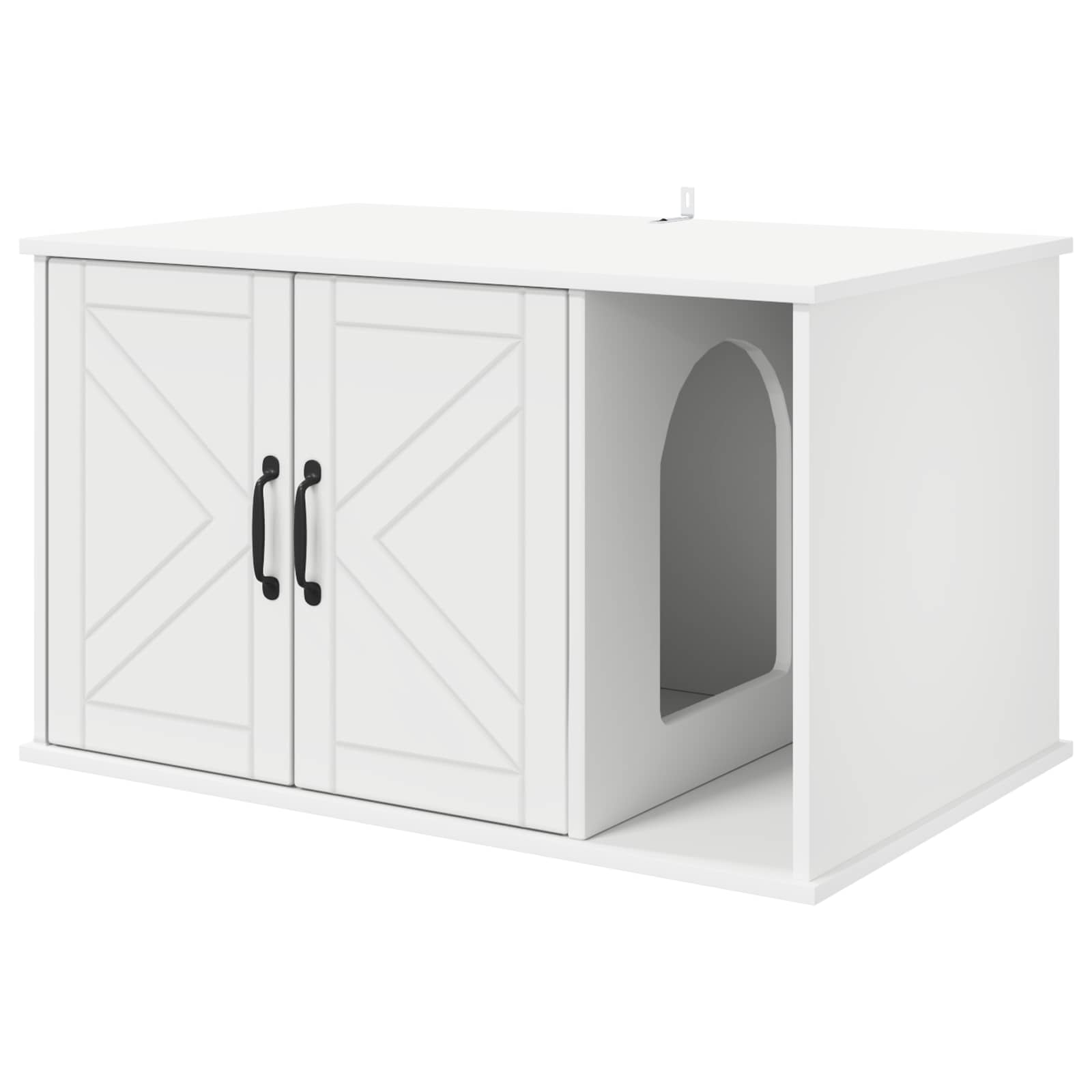 Casa per Gatti Bianco 85 x 55 x 50 cm Legno multistrato 8000734