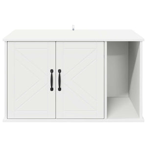 Casa per Gatti Bianco 85 x 55 x 50 cm Legno multistrato 8000734