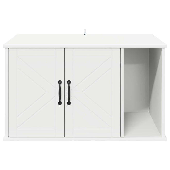 Casa per Gatti Bianco 85 x 55 x 50 cm Legno multistrato 8000734