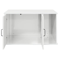 Casa per Gatti Bianco Lucido 85 x 55 x 50 cm Legno multistrato 8000738