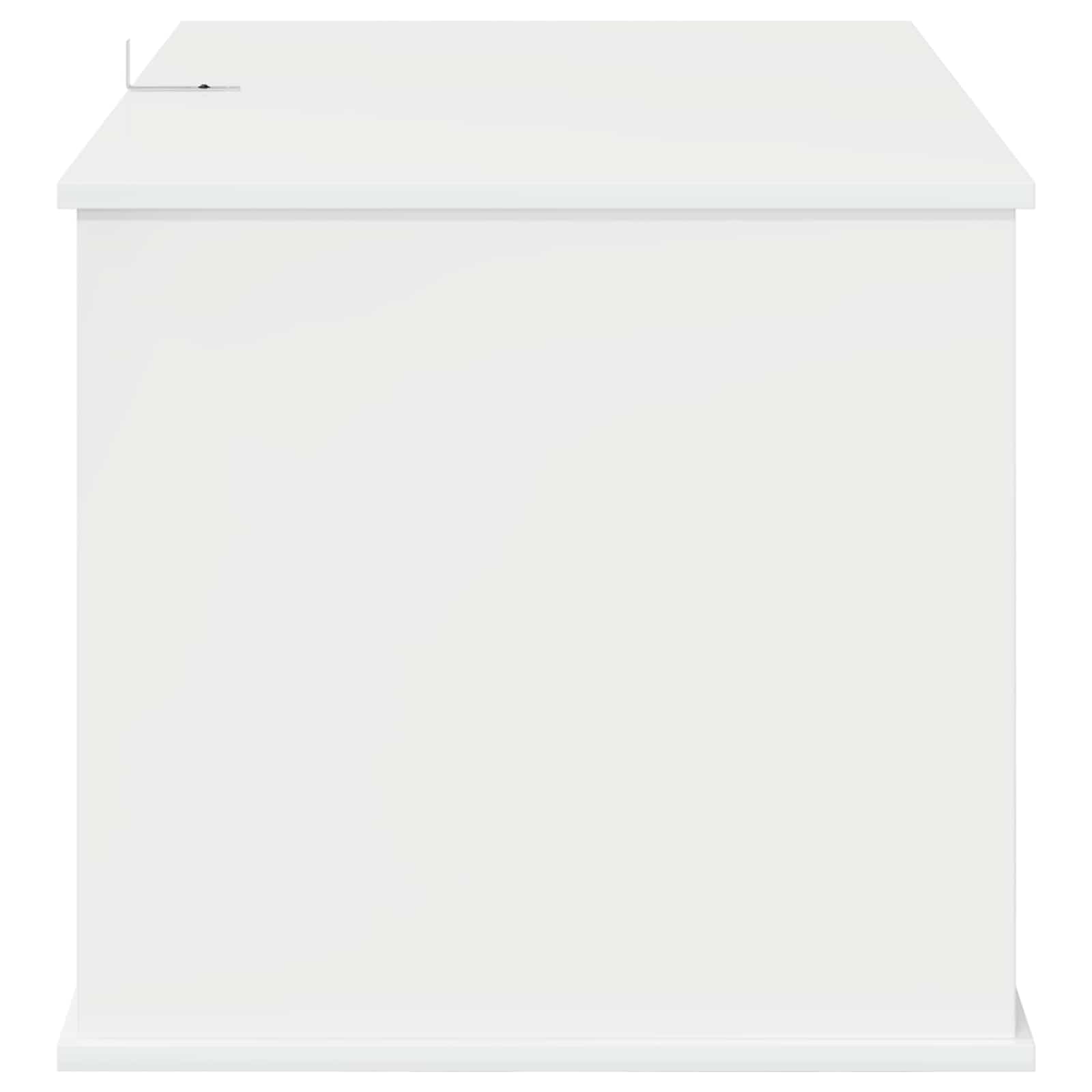 Casa per Gatti Bianco Lucido 85 x 55 x 50 cm Legno multistrato 8000738