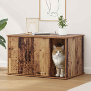 Casa per Gatti Legno vecchio 85 x 55 x 50 cm Legno multistrato 8000741