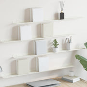 Scaffale da parete 4 pcs Bianco 100 x 9 x 2,5 cm 8003995