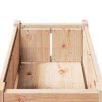 Vaso da giardino Natura 50 x 50 x 70 cm Pino massello 8000838