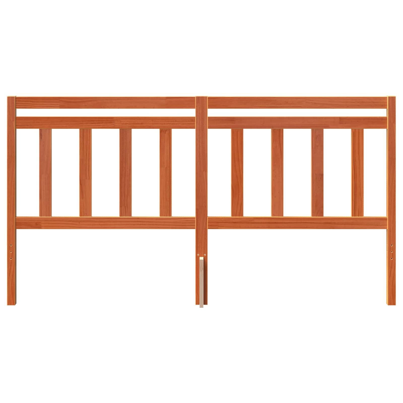 Testiera-Testata-Testiera Decorativa Marrone cerato 185,5 x 100 cm