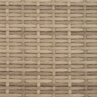Sedie da Esterno con cuscino Grigio e Blu Navy Rattan 42026866