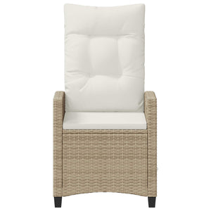 Sedia da Giardino 2 pcs Beige e Crema 56 x 60 x 112 cm 42026834