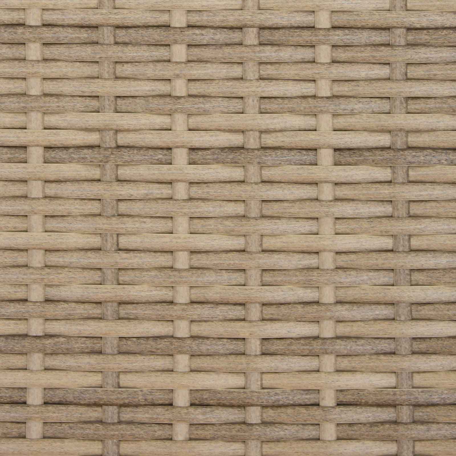 Sedia da Giardino 2 pcs Beige e Crema 56 x 60 x 112 cm 42026834