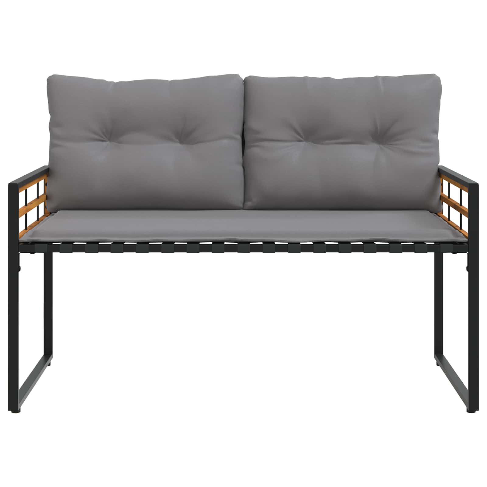 Set di Mobili da Esterno con cuscino 4 pcs Grigio chiaro 42026928