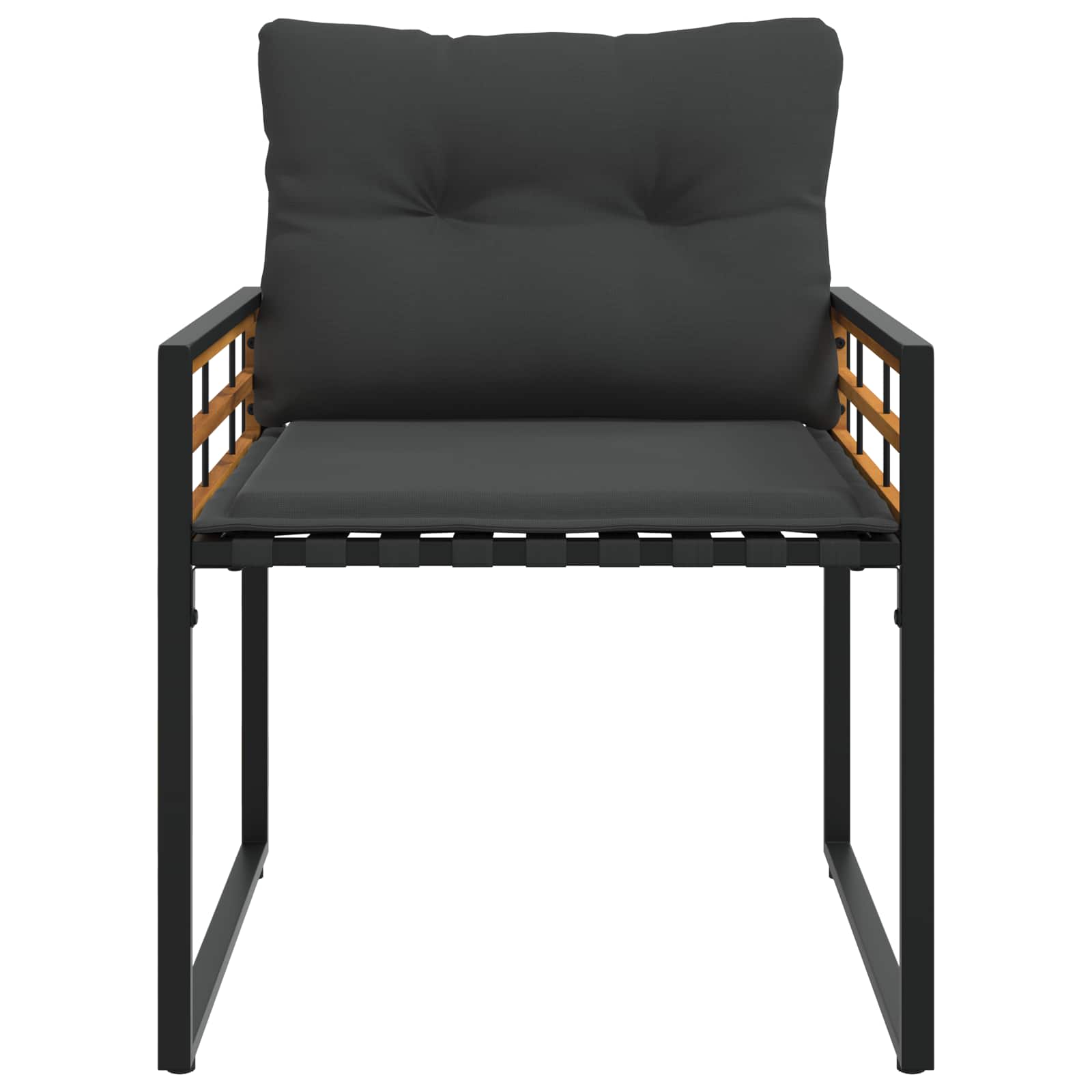 Set di Mobili da Esterno con cuscino 3 pcs Grigio tenue 42026932