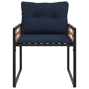 Set di Mobili da Esterno con cuscino 3 pcs Navy 42026934