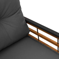 Panchetta in Legno a Strati Grigio tenue 114 x 55 x 77 cm 42026937