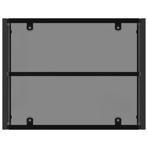 Set di Mobili con cuscino 3 pcs Grigio e Grigio Scuro Rattan 42026947